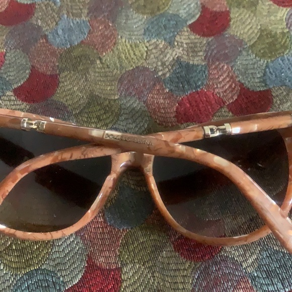 Dolce & Gabbana shades brown marble 100% Authentic main image 2